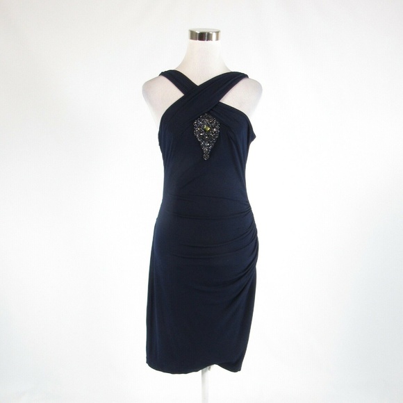 DAVID MEISTER Dresses & Skirts - Navy blue DAVID MEISTER sheath dress 6